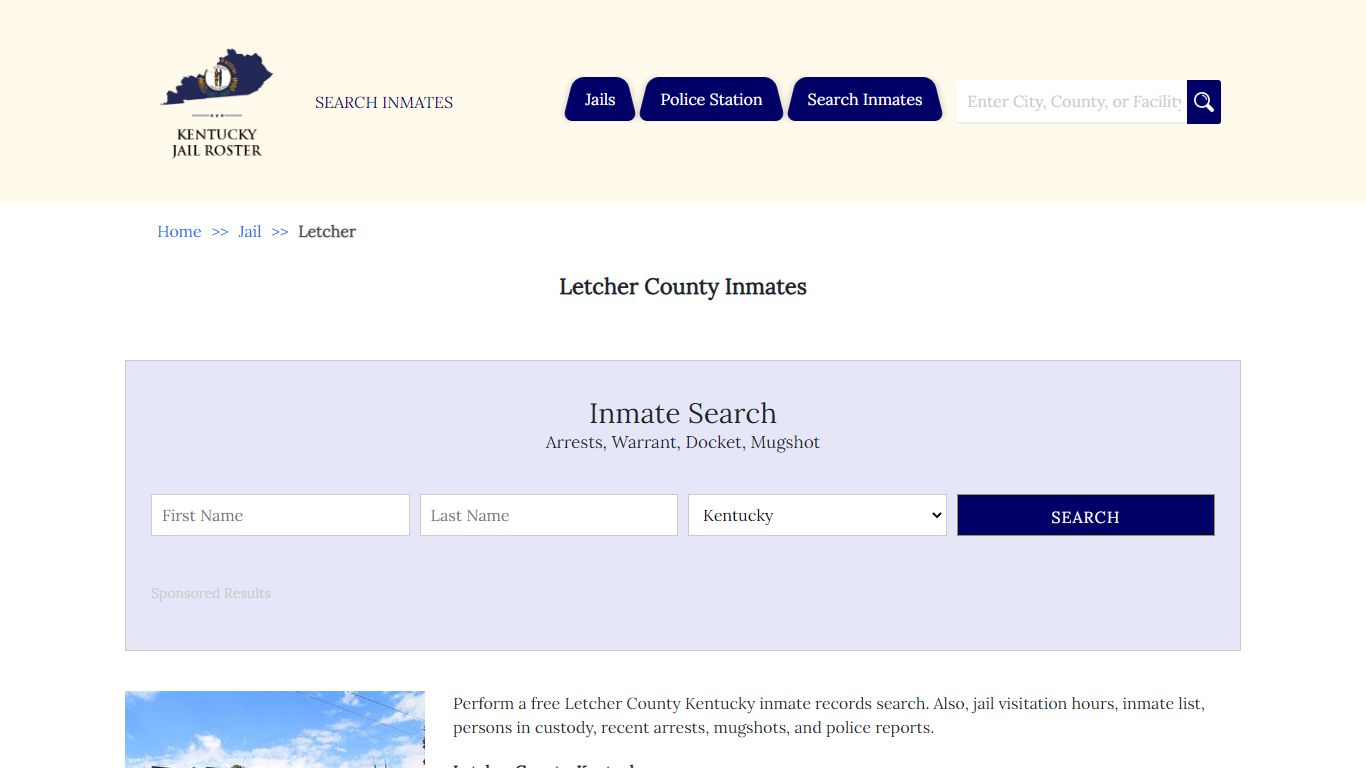 Letcher County Inmates | Jail Roster Search